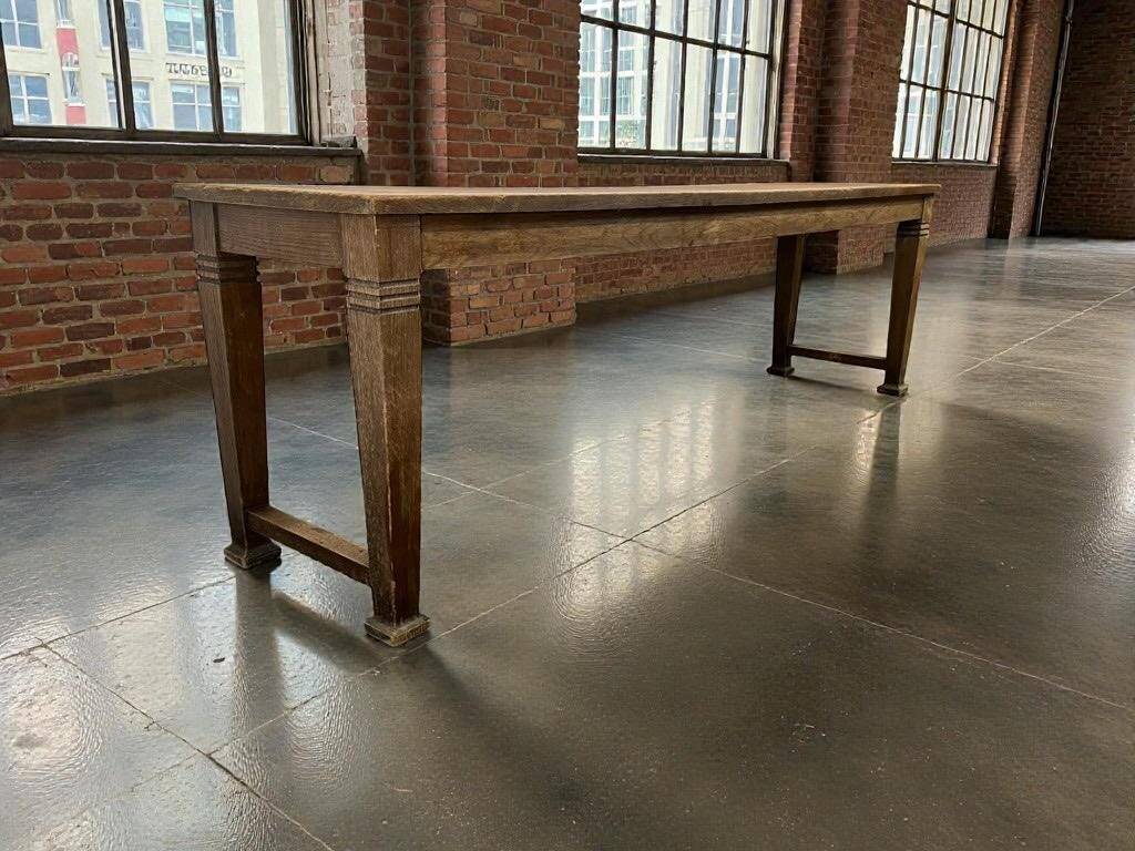 XL Vintage Wooden Dining/Console Table