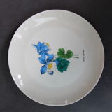6 NBD Limoges dessert plates illuminated by hand