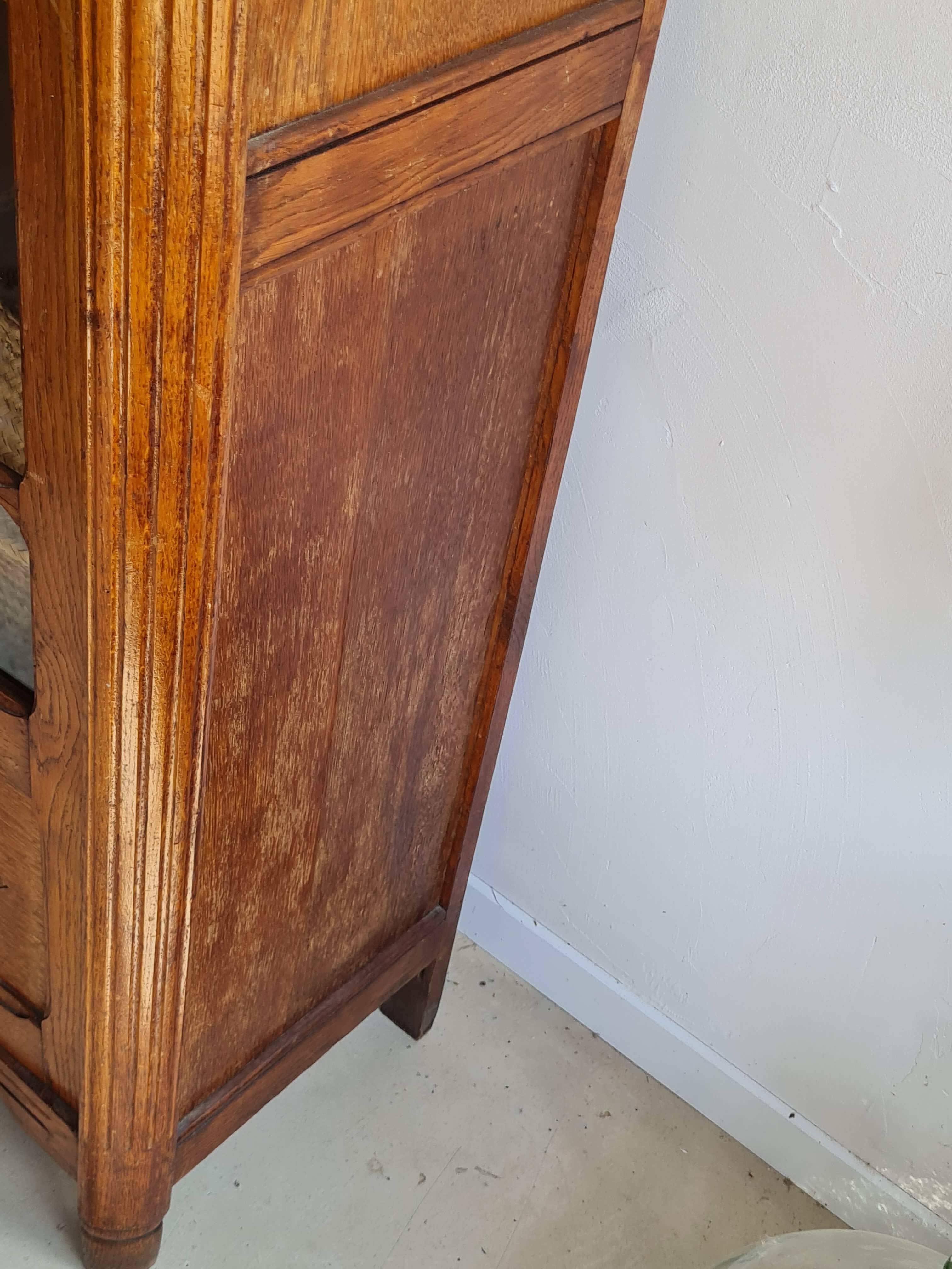 Parisian art deco glass cabinet