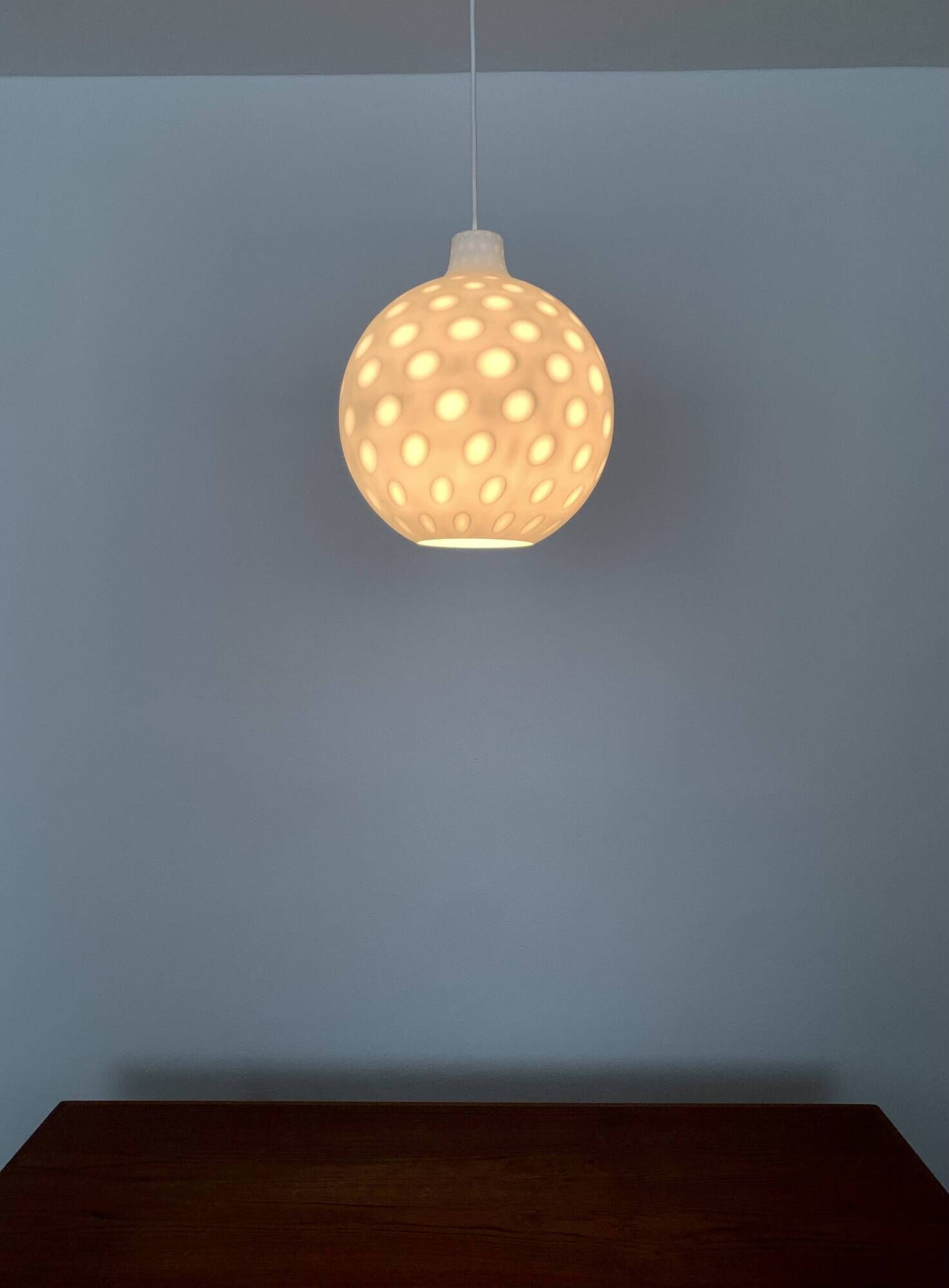 Set of 2 Como Pendant Lamps by Aloys Gangkofner for Peill and Putzler