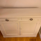 Old white Parisian buffet