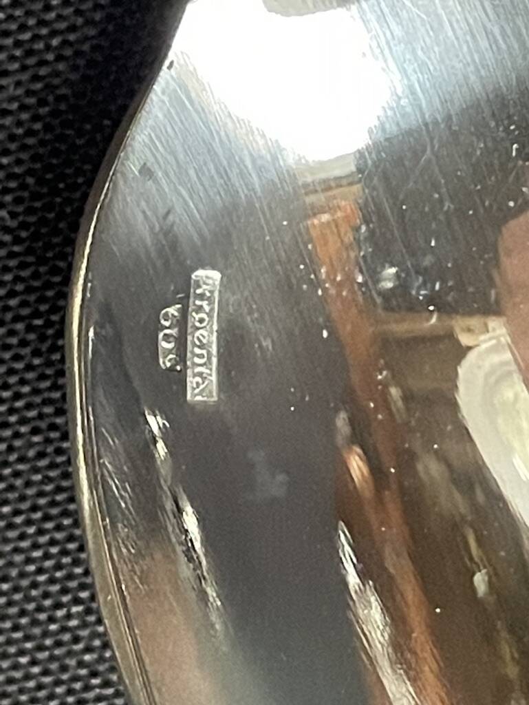 8 forks and 6 large Argental salad or dessert spoons