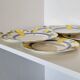 Arcopal Valencia 6 small flat plates décor lemons