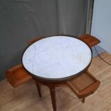 Marble round table