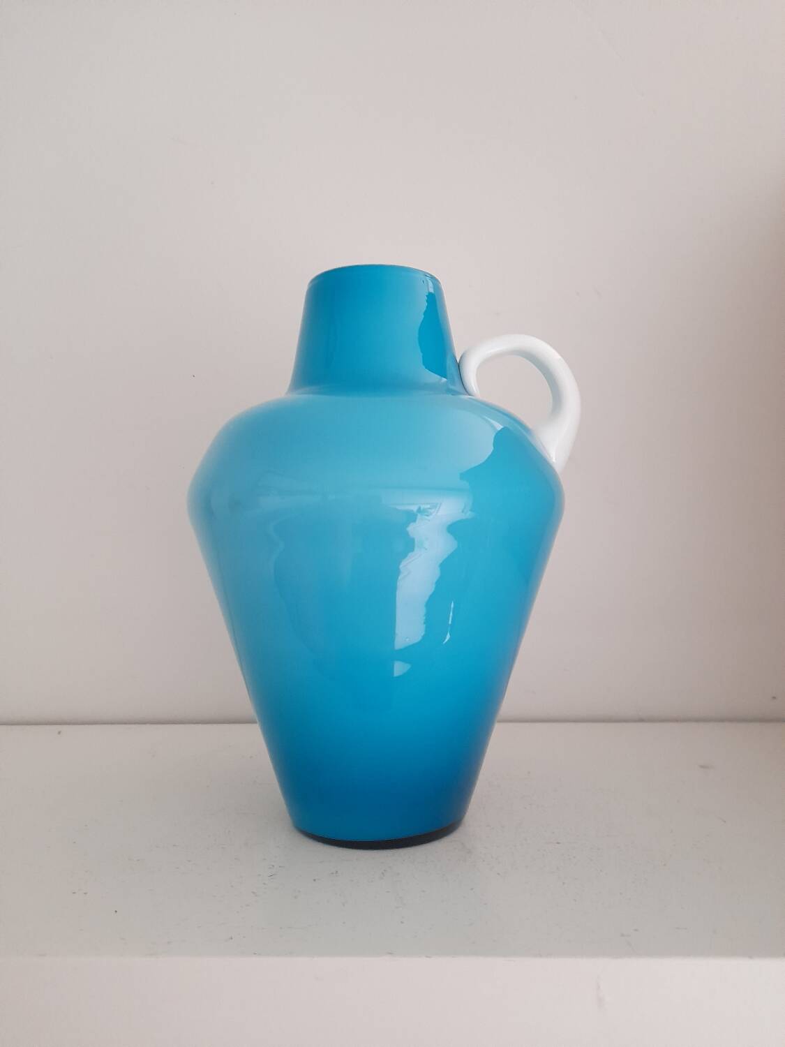 Italian opaline carafe from the 70s