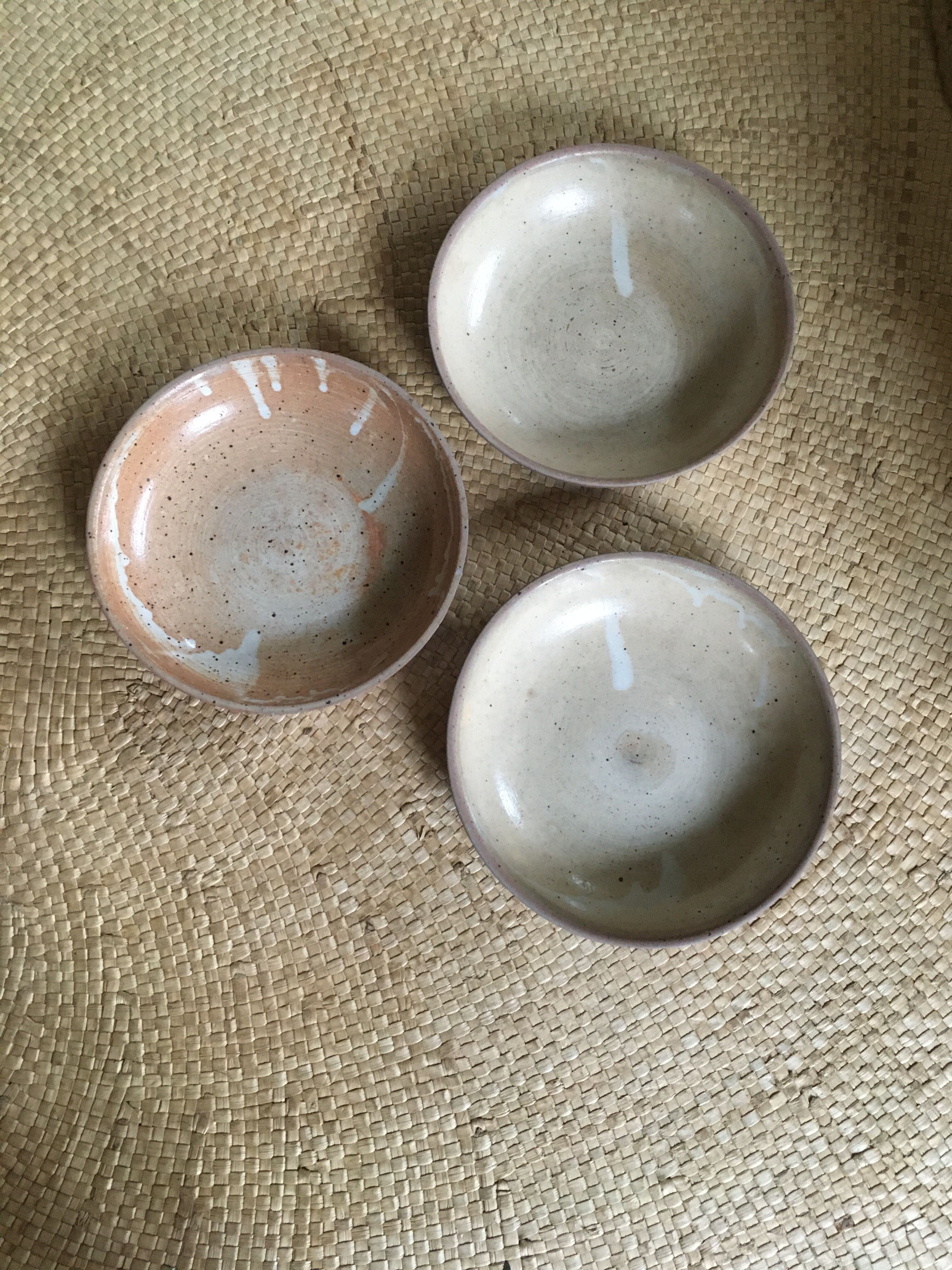 Lot of 8 sandstone plates