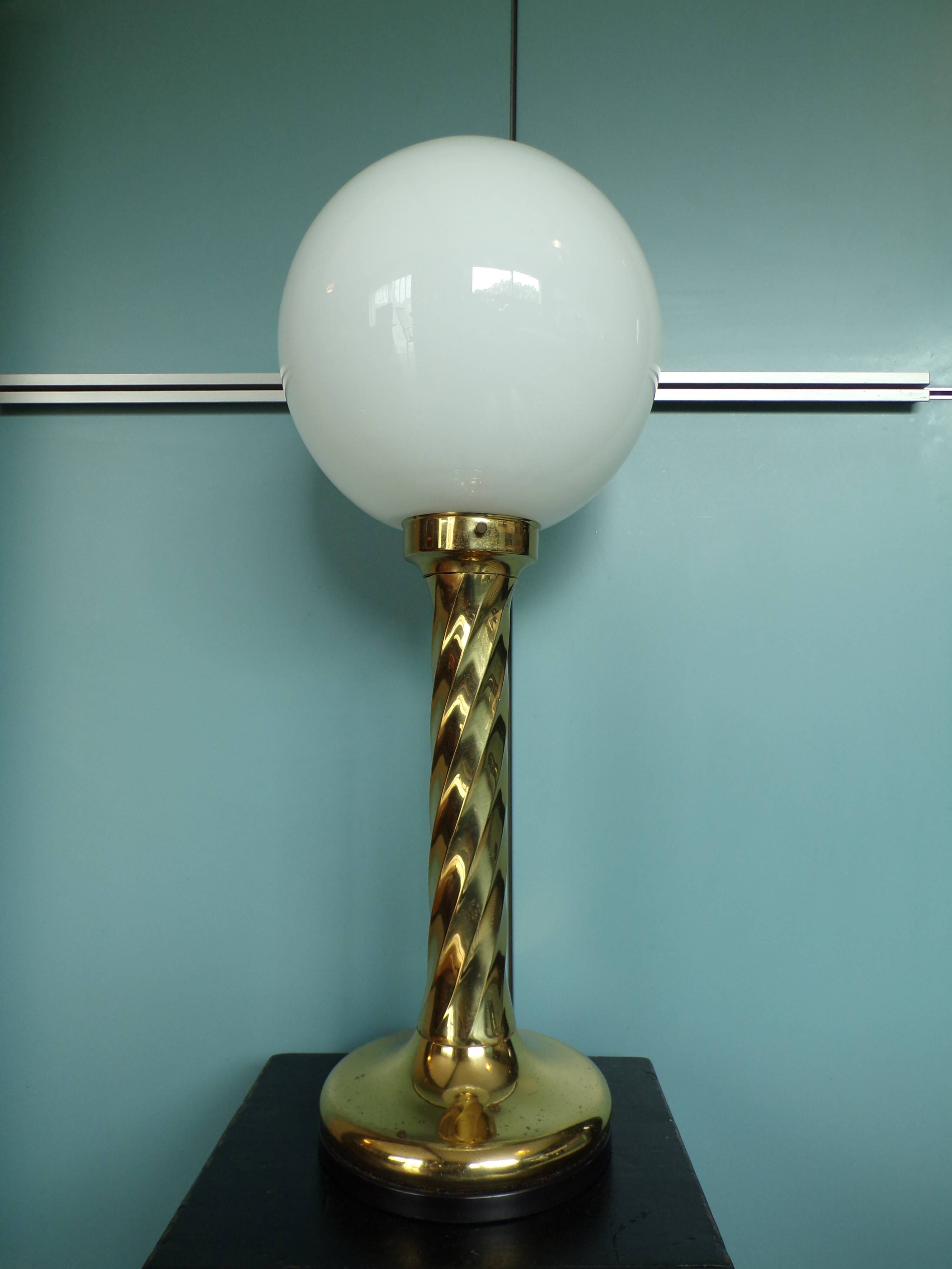 Hollywood regency lamp by Rogo Leuchten