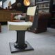Old minimalist modernist design chair 1960's