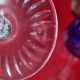 Rhin Wine Glasses Roemer Cut Crystal Colours 21 cm Lorraine Crystal