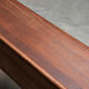 Solid teak bench, Netherlands, 1950s