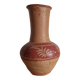 Antique handcrafted terracotta vase