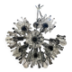 Large Midcentury Murano Flower Chandelier 1970’s