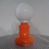 Italian glass standard lamp, 1970s