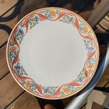 Earthenware dessert plates