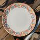 Earthenware dessert plates
