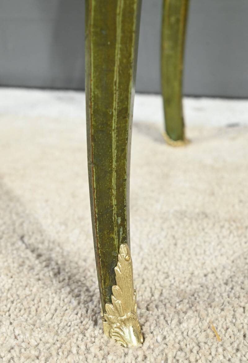 Small Painted Oak Dressing Table, Louis XV style – Late 18th century