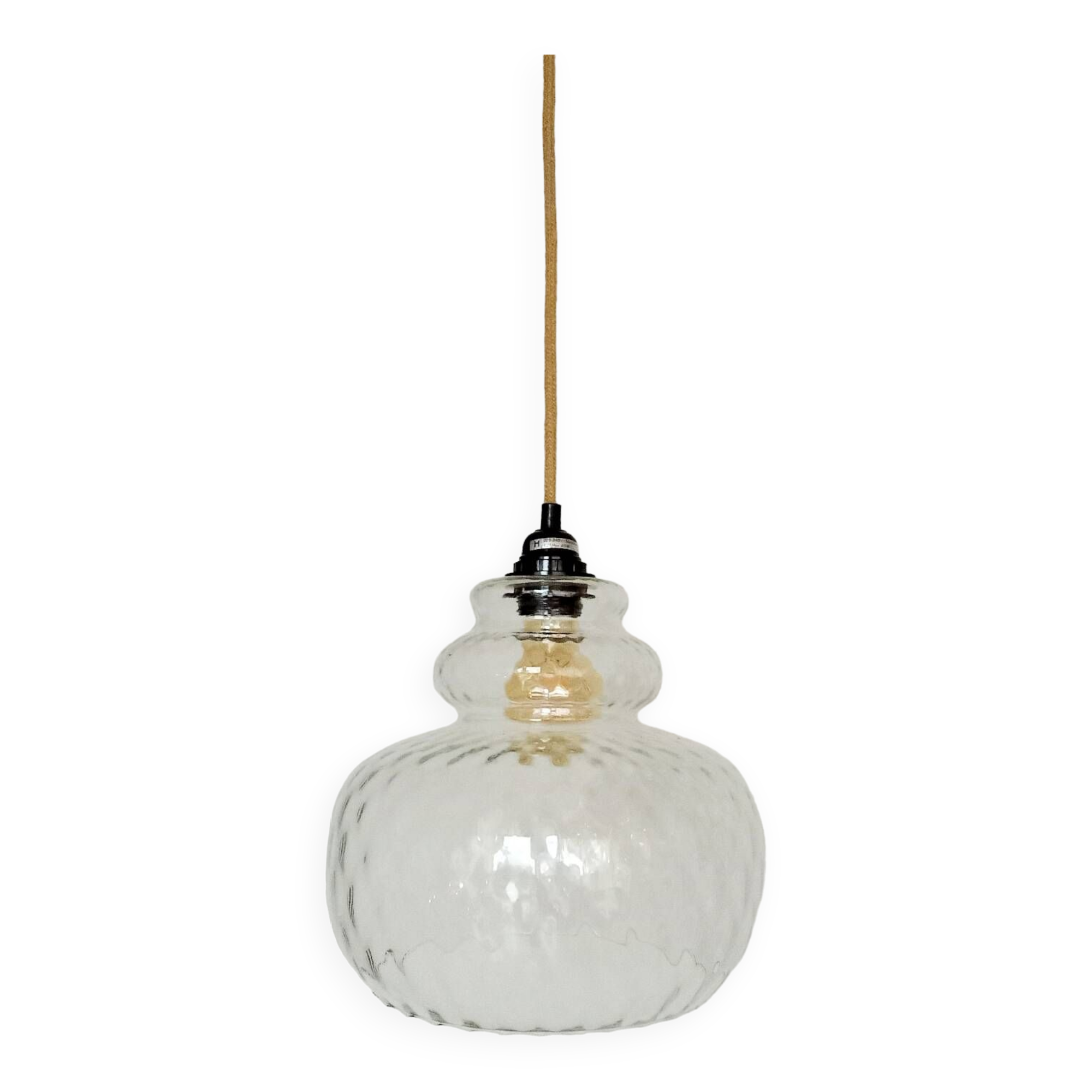Xl glass pendant light