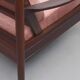 1960s armchair in pale pink, new cushions