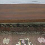 Leif Hansen curved coffee table on sled feet, Denmark 1960s