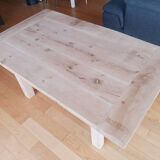 Solid oak farmhouse table