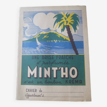 Affiche publicitaire années 50 Krema