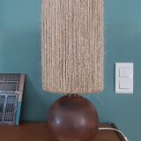 Vintage stoneware lamp