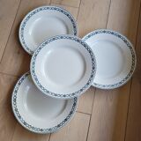 Lot n°1 of 4 flat plates BRE PMPS from Longwy