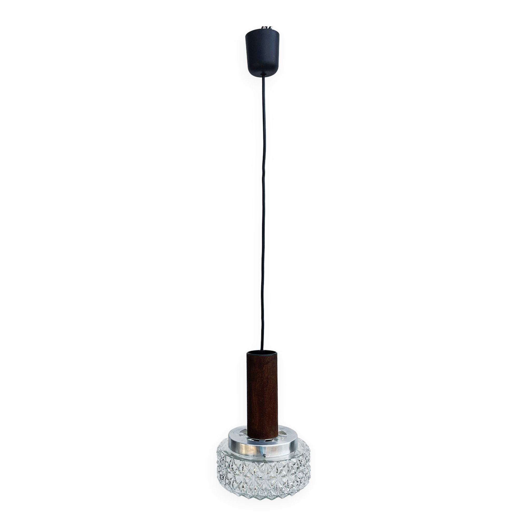 Pendant lamp by Hillebrand Germany 1970s