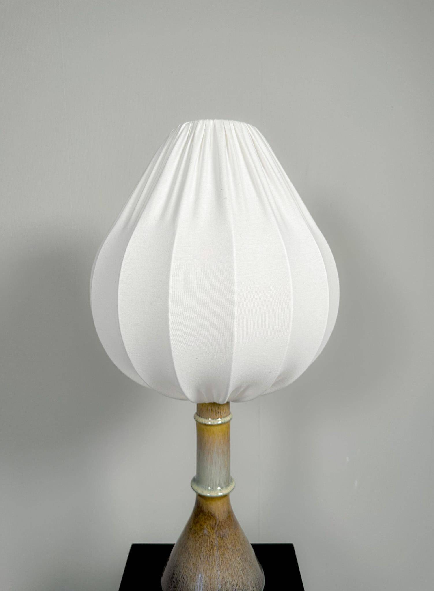 Large unique modern mid-century table lamp by Carl Harry Stålhane Rörstrand, 1950s.