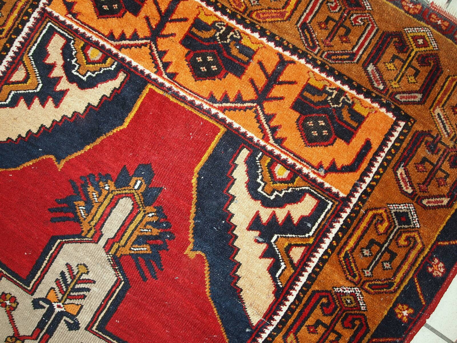 Tapis Anatolien Antique Turc, Années 1920, Charme Authentique