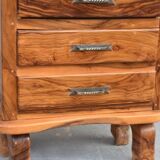 Dresser brutalist free form in olive tree