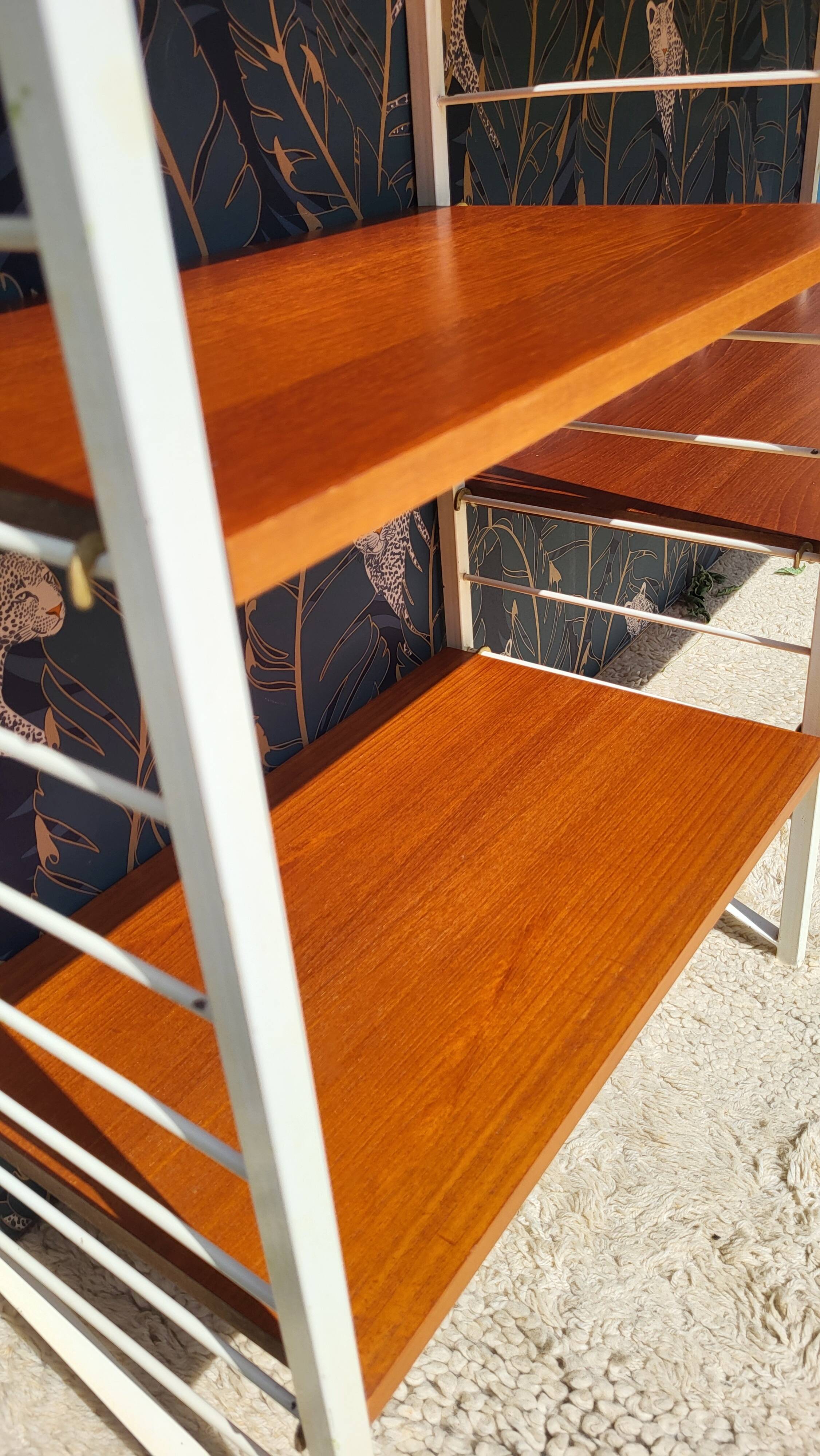 Système modulable Ladderax • Bureau Staples • Robert Heal, Londres, c.1960