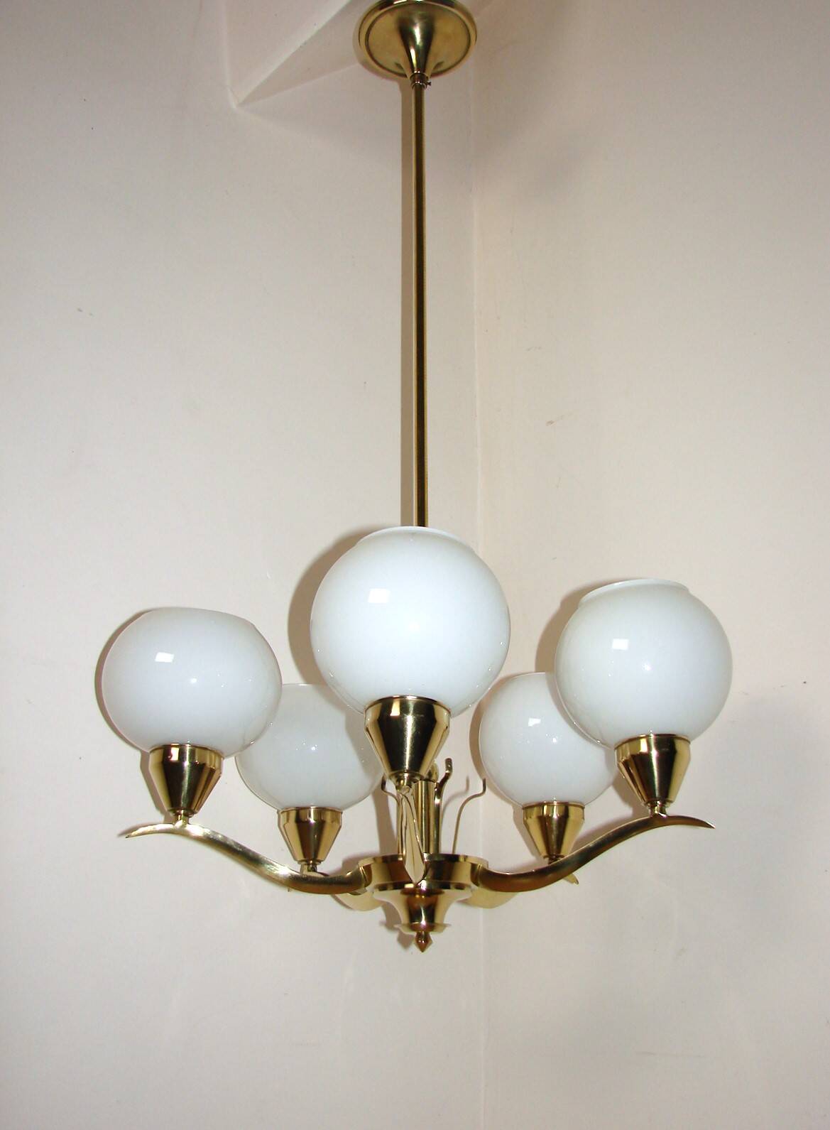 Art deco chandelier, 1930s