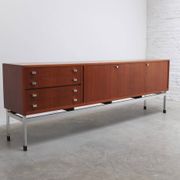 Large modernist sideboard by Werner Wölfers for V-Form, 1960s
