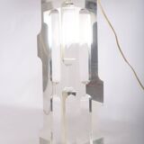 Large sculptural lamp attributed to Alessio Tasca, Italy circa 1970