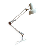 White DDR 70's architect lamp