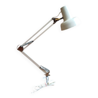 White DDR 70's architect lamp