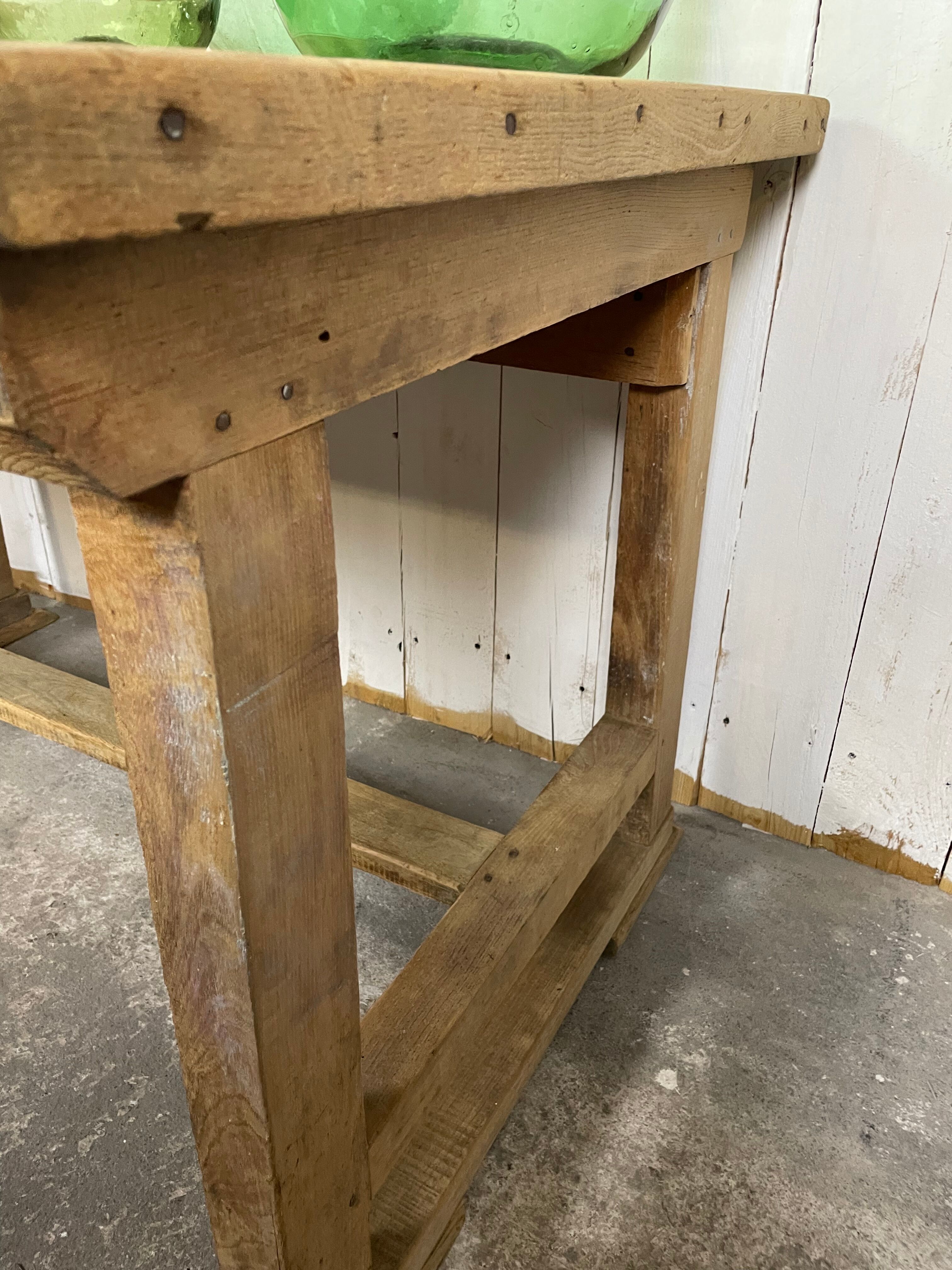 Established old kitchen island