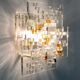 Murano glass wall lamp by Albano Poli for Poliarte, Italy 1970s