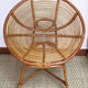 Rattan armchair