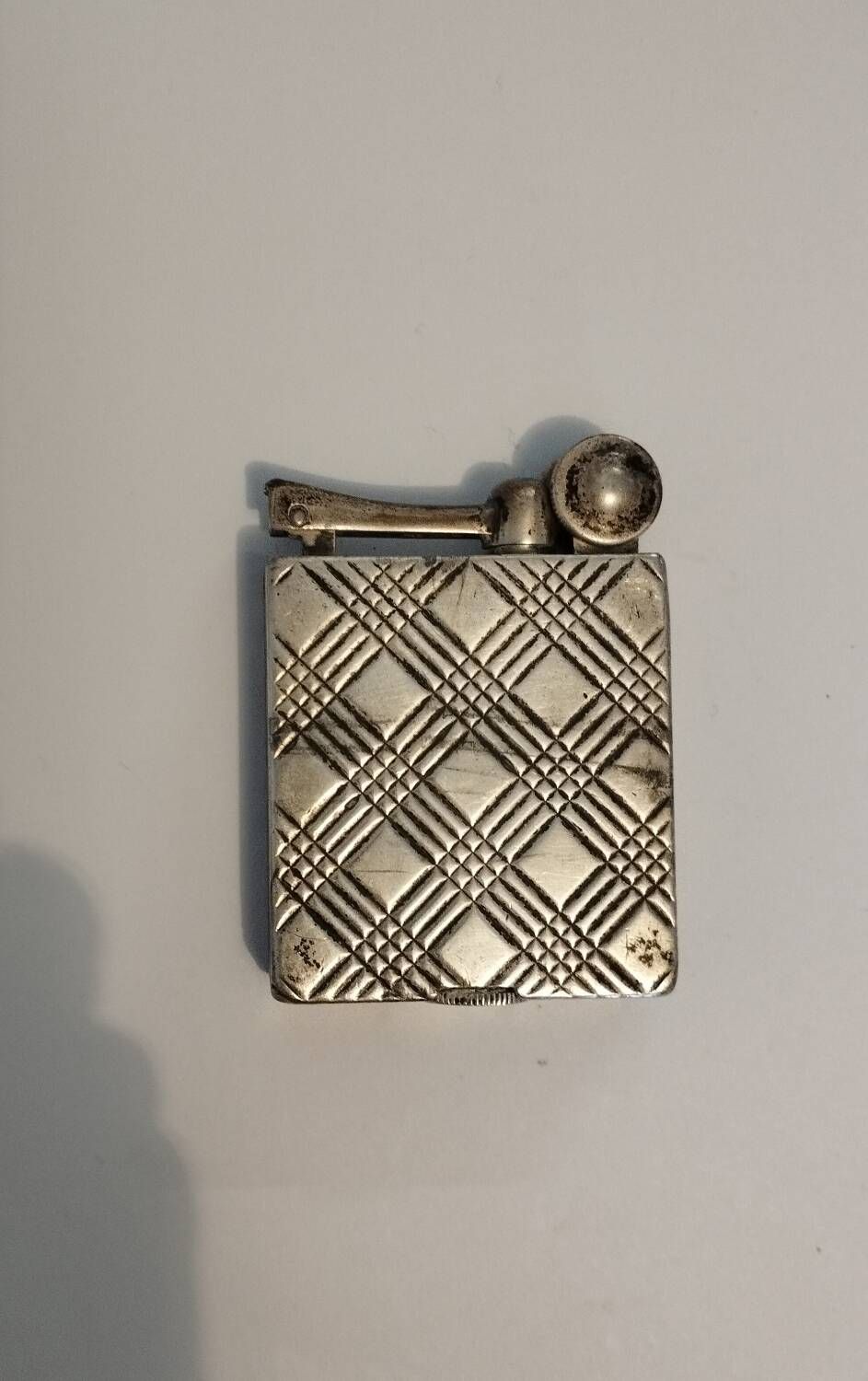 Old silver lighter