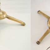 Telescopic bronze floor lamp