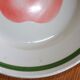6 vintage apple plates