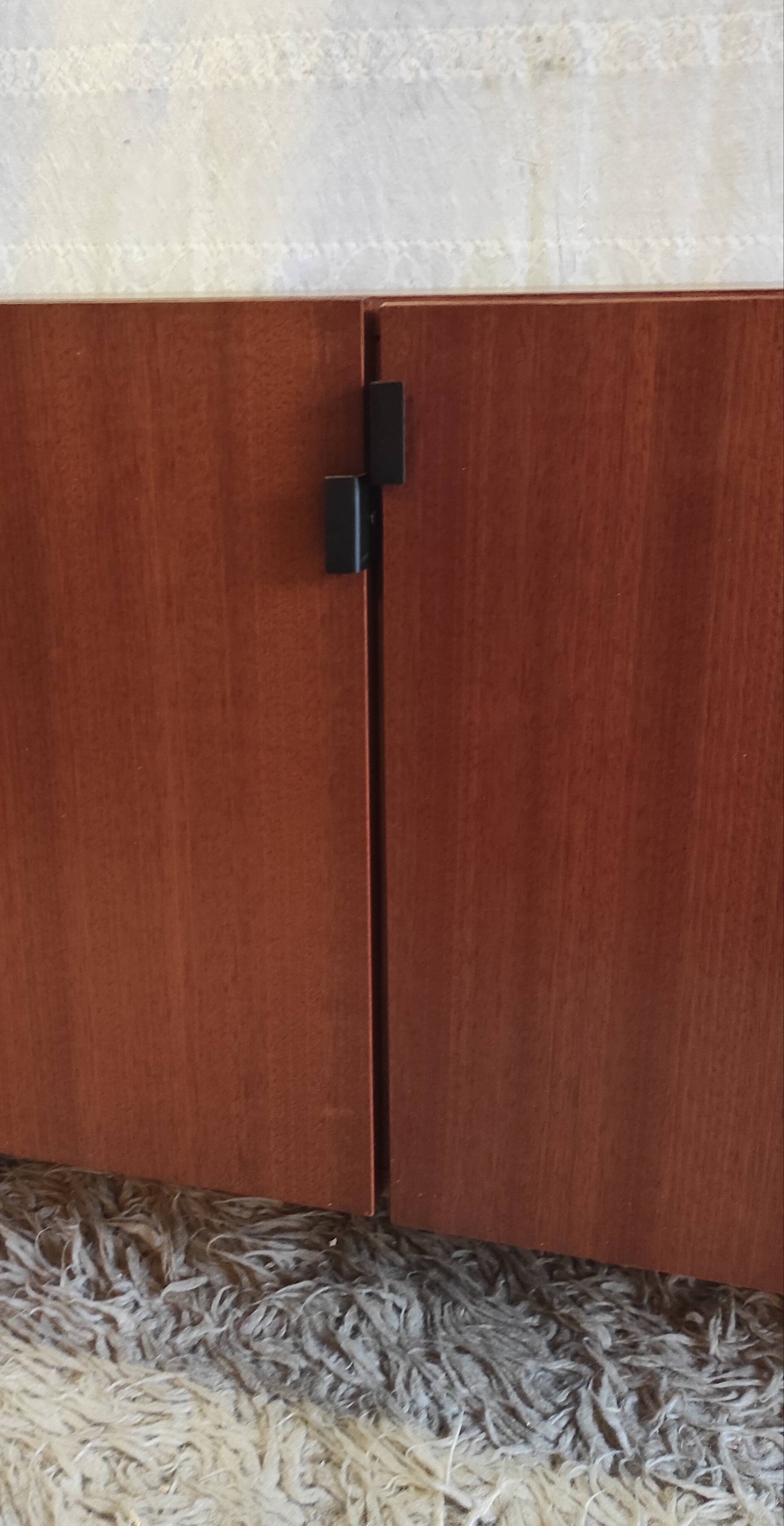Enfilade moderniste en teck - années 60/70