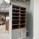 Patinated workshop furniture with compartments (renovated)