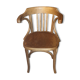 Fauteuil de bureau  bois courbé