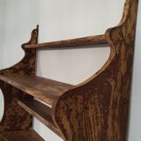 Old wooden shelf