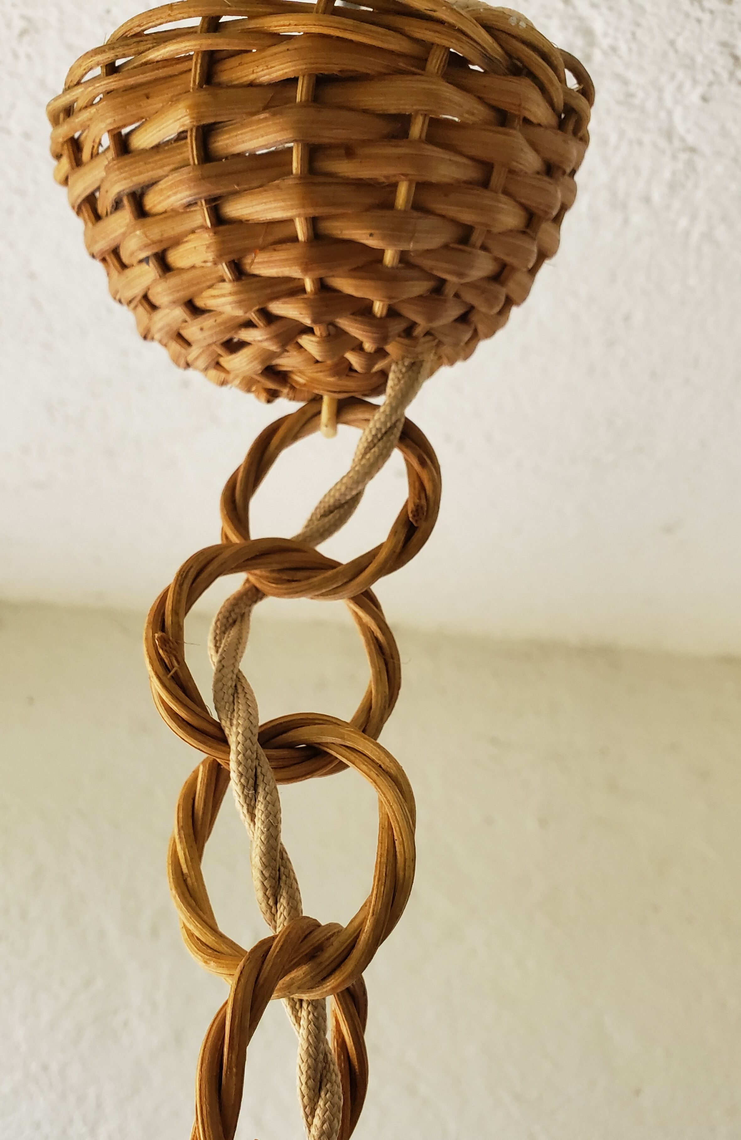 60's rattan suspension