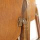 Paire de chaises pliantes en bois pliantes US ARMY seconde guerre mondiale