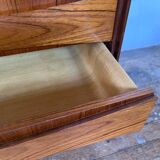 Scandinavian teak row design 1950 1960